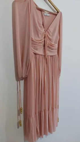 Vestido koji store salmão 