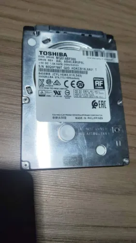 Hd 500Gb Toshiba MQ01ABF050
