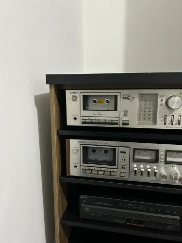 Rack para som antigo