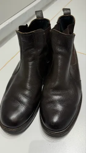 bota chelsea masculina marrom 40