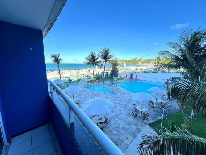 CONDOMÍNIO PONTA NEGRA BEACH - Apartamento Flat/Corretores, tenho um flat à venda no Condo