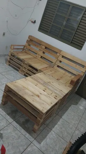Sofá de palete