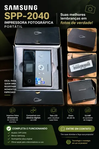 Impressora fotográfica Samsung