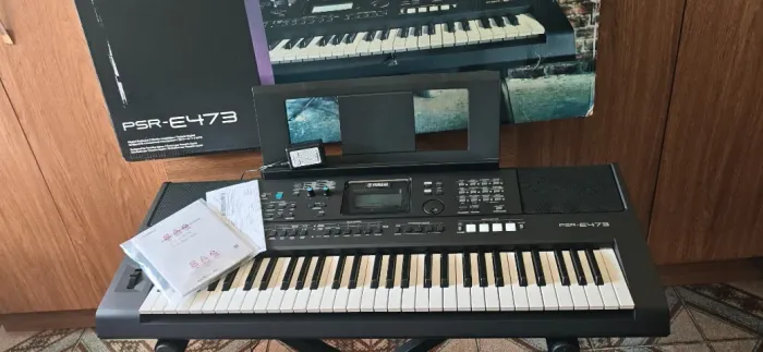 Teclado Yamaha Psr-e473 (ainda na garantia de fábrica)