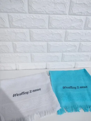 Toalhinha de rosto personalizada