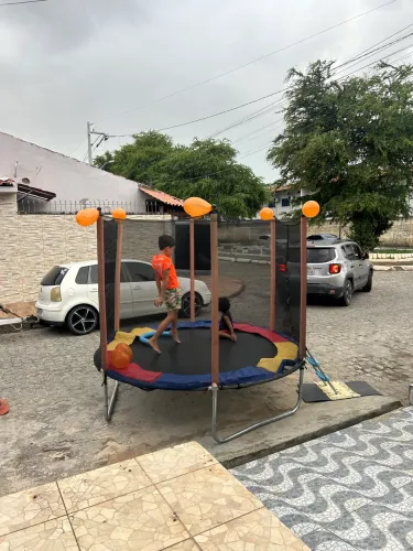Pula pula e algodão doce 