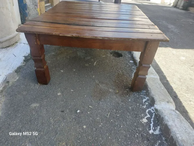 Mesa de centro pau darco