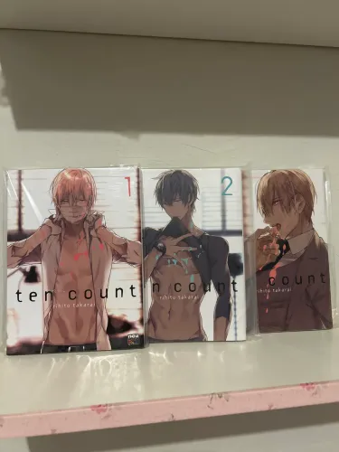 Manga Yaoi Ten Count vol 1 ao 3