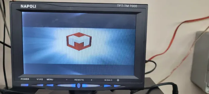Tela 7 polegadas Napoli modelo TFT-TM 7000