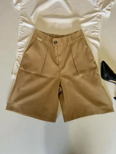 bermuda feminina de alfaiataria