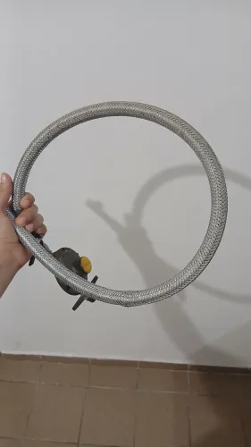 kit mangueira com regulador e braçadeiras