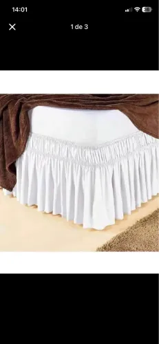 Saia de cama perfeito para deixar seu ambiente mais elegante