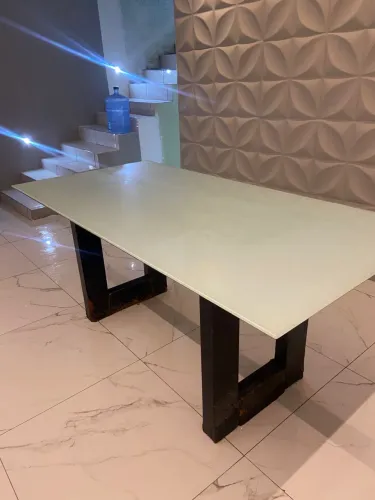 Vidro de mesa