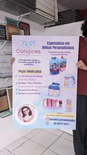 Fachada para loja de personalizados