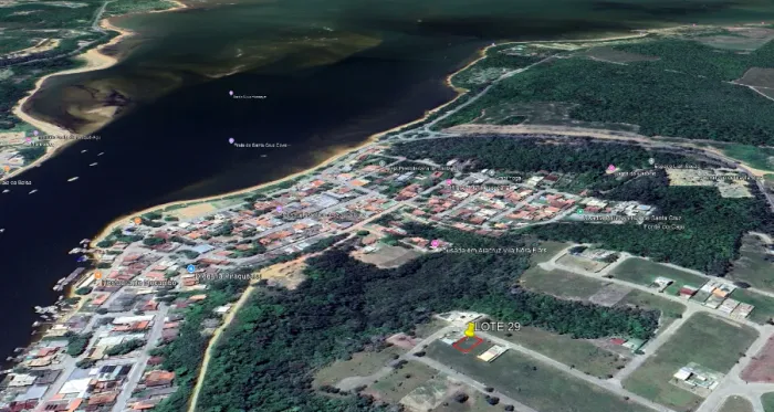 LOTE EM SANTA CRUZ - LOCALIZAÇÃO PRIVILEGIADA - 300M²