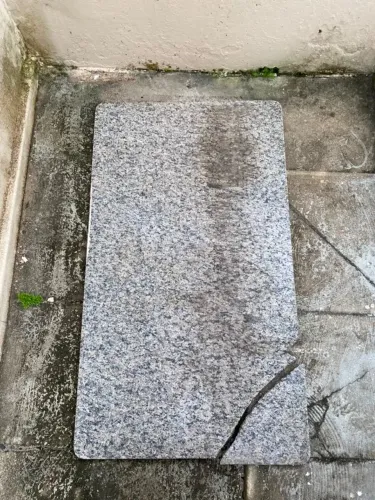 Placa de Granito Cinza - Ideal para Reaproveitamento