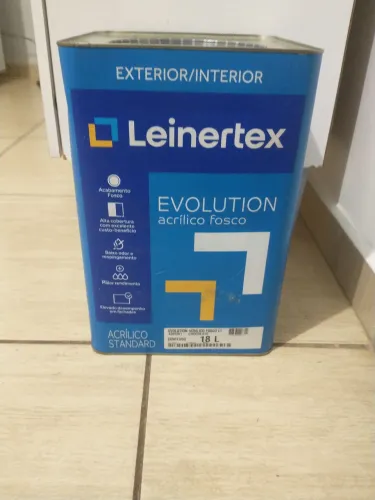 Tinta Acrílica Fosca Leinertex 18L