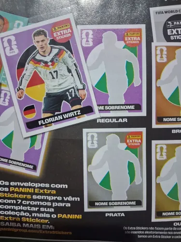 FLORIAN WIRTZ EXTRA ROXO/LILÁS. ORIGINAL PANINI 2026