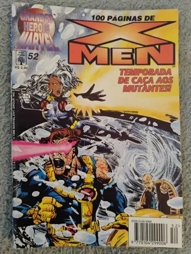 GRANDES HERÓIS MARVEL n°52: X-MEN (06/10/996) ABRIL