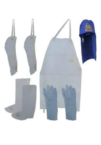 Vendo kit de proteção para soldador, novo e sem uso