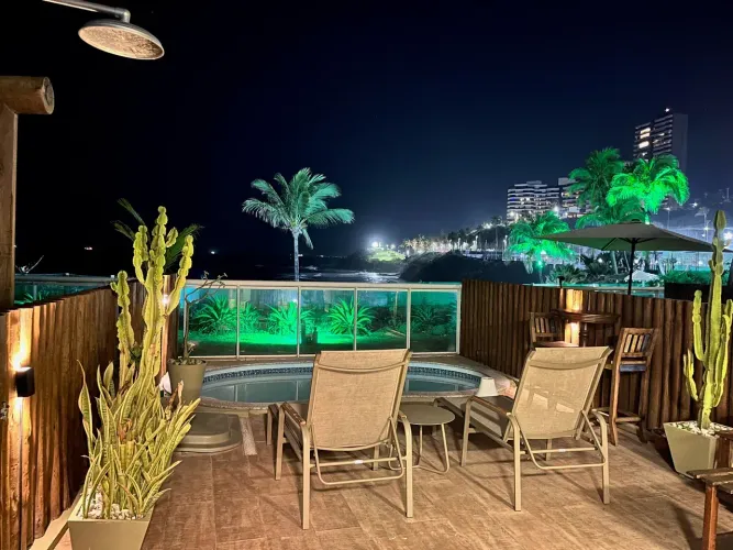 Apartamento 1 quarto com garden e espaço gourmet privativo