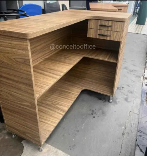 Balcão caixa MDF 1,32x0,80x1,10