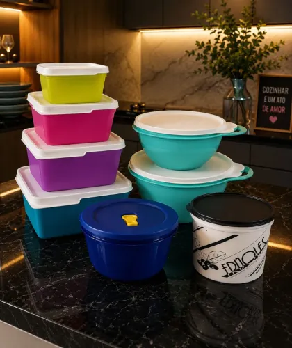 Panelas Tupperware vendo separadamente