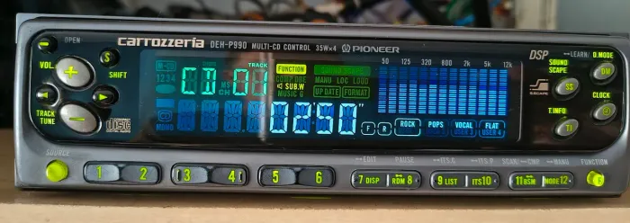 Cd player Pioneer carrozzeria deh p990