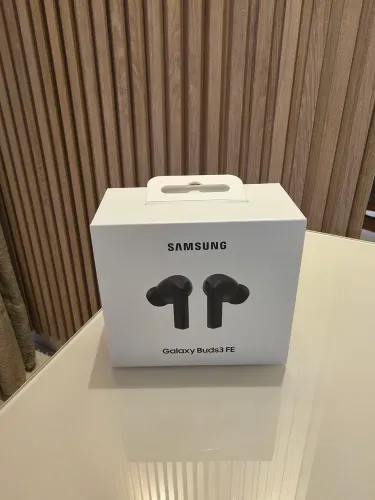 GALAXY BUDS3 FE BLACK LACRADO E NOTA FISCAL