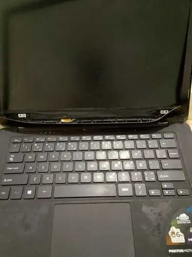 Notebook Positivo motion Q232A, com defeito, não liga - Ideal para peças.<br>