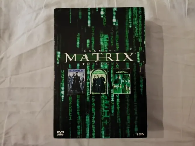 DVD Matrix Trilogia Box 5 Discos Original
