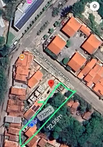 Terreno no Cambeba com 732m2 próximo ao TJCE e Av. Ministro José Américo