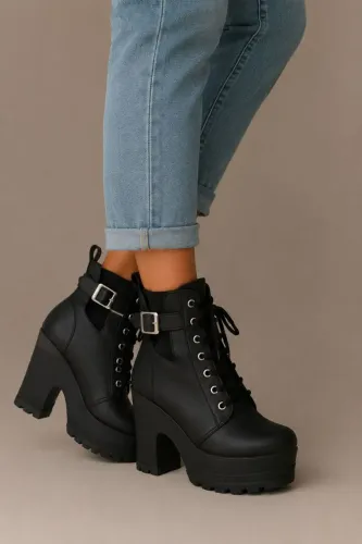 Bota Feminina Tratorada