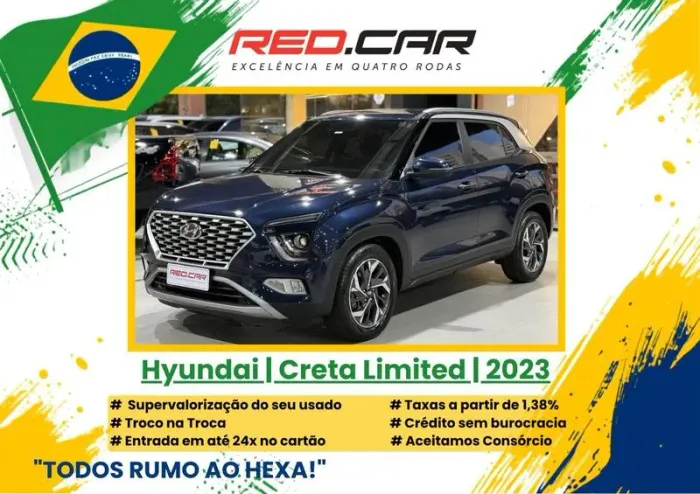 Hyundai Creta Limited 1.0 TB 12V Flex AUT 2023