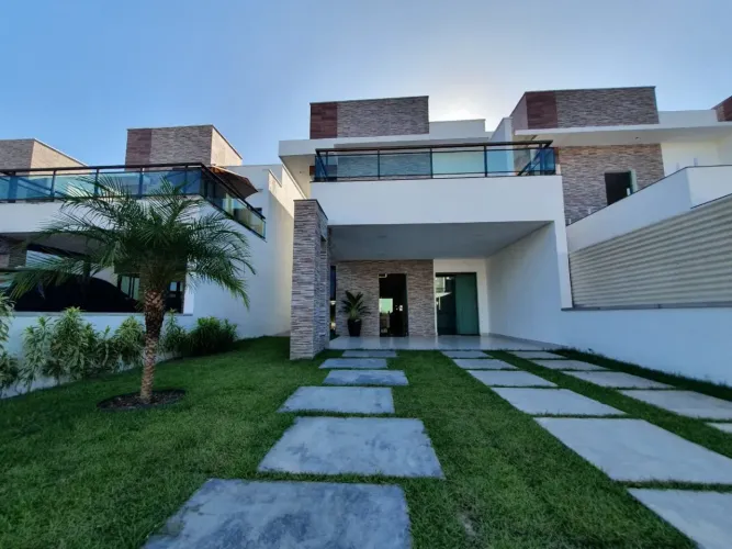 Casa de condomínio para venda com 207 metros quadrados com 4 quartos no Eusébio - Ceará