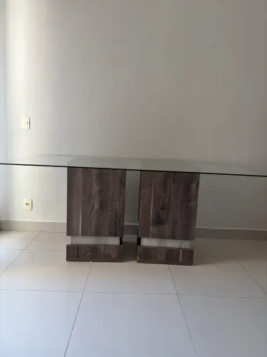 Vendo mesa de vidro