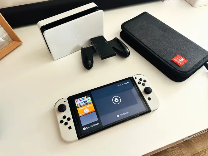 Nintendo switch Oled 512gb desbloqueado!