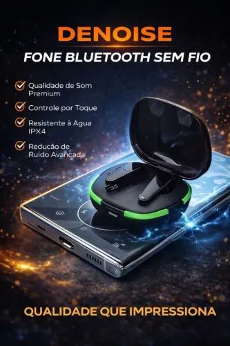 ? FONE BLUETOOTH ESPORTIVO - IDEAL PARA TREINOS PESADOS