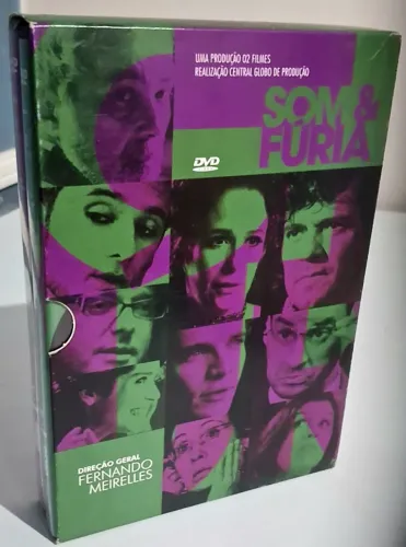 Box DVD Som e Fúria - Fernando Meirelles (3 Discos) usado em ótimo estado