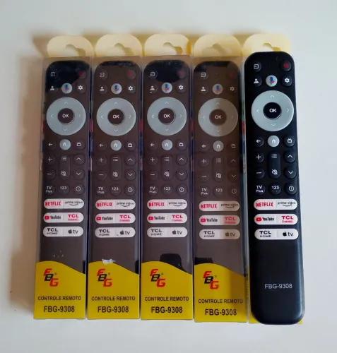 Controle da tv Tcl Android smart