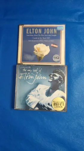 CDs Elton John Originais - Coleção + Single Candle in the Wind