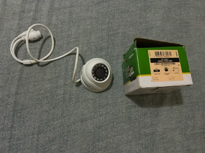 Câmera dome Intelbras IP nova na caixa nunca foi usada