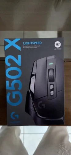 Mouse Gamer sem fio Logitech G502 X LIGHTSPEED 13 botões com para PC/macOS