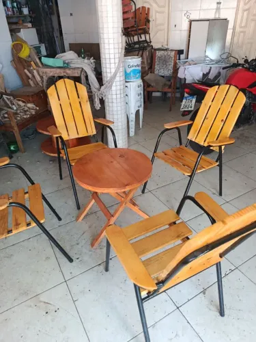 Jogo de cadeira pra varanda
