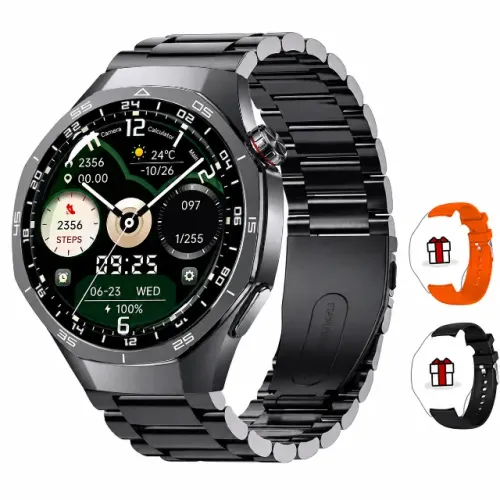 Smartwatch MK5 Pro Tela Amoled 1,52? com 3 Pulseiras