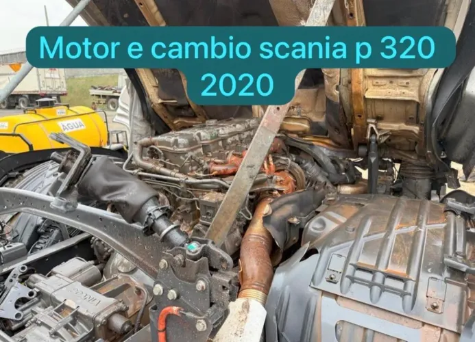 MOTOR SCANIA P320 COMPLETO | BH-MG