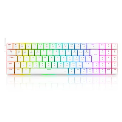 ENTREGA GRÁTIS - Teclado Mecanico Gamer - Ashe, RGB, Switch ou Brown - Novo, LOJA FÍSICA.