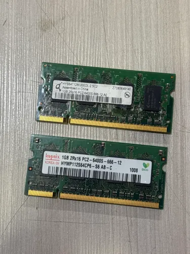 Memória notebook 1gb kit 2 memória