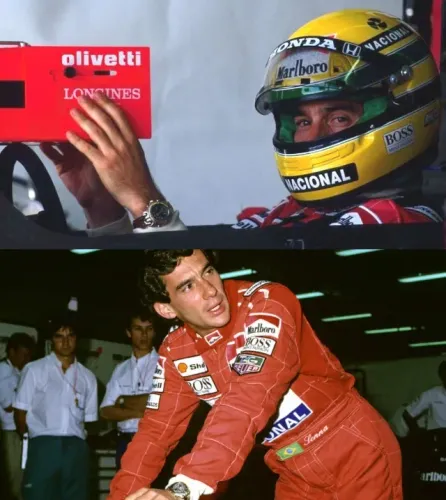 Relógio Tag Heuer S/el Ana Dig - Ayrton Senna - Colecionador