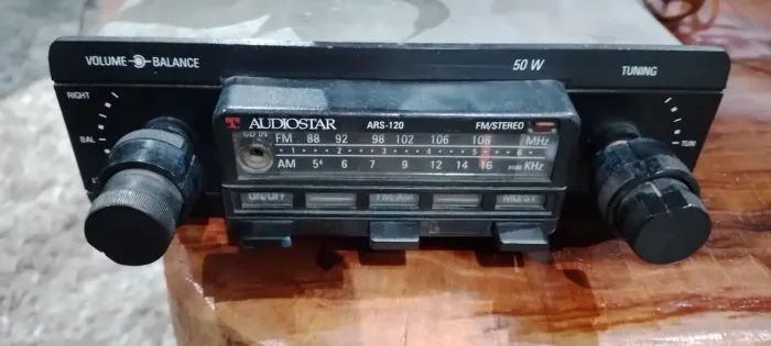 Radio automotivo antigo am fm raridade